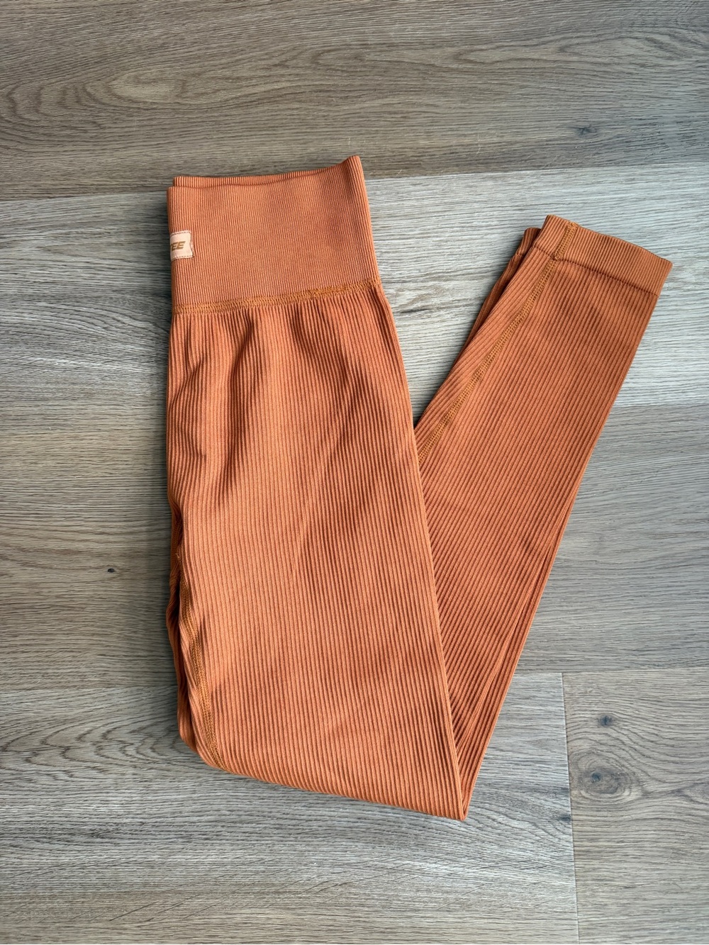 Bo+Tee Ribbed Seamless Leggings